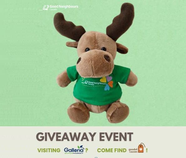 굿네이버스 캐나다 G4C, 갤러리아 K Town 입점 기념 이벤트