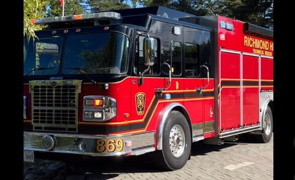 '리치몬드힐 주택 화재' 5명 병원 이송, 3명 위독 상태