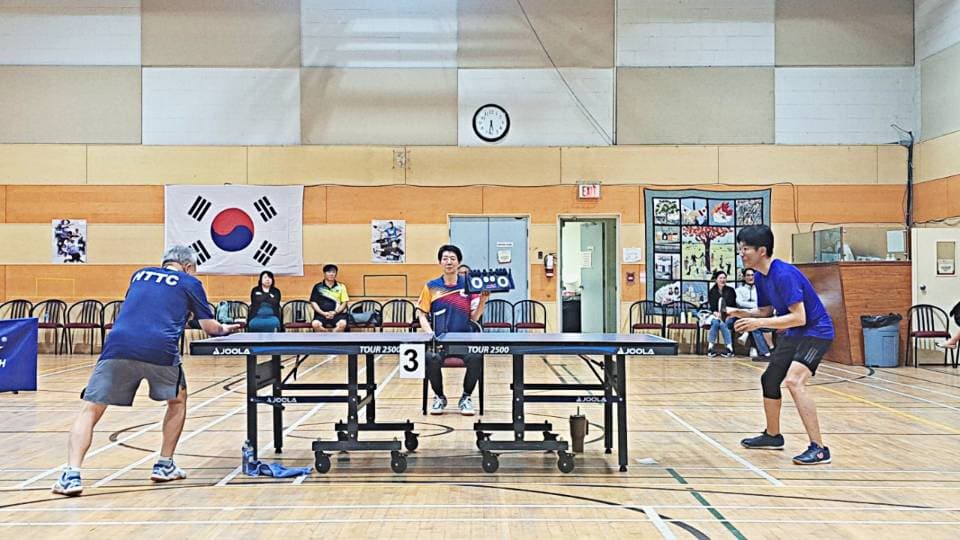 제8회 부동산캐나다·토론토한인회배 오픈탁구대회 성료