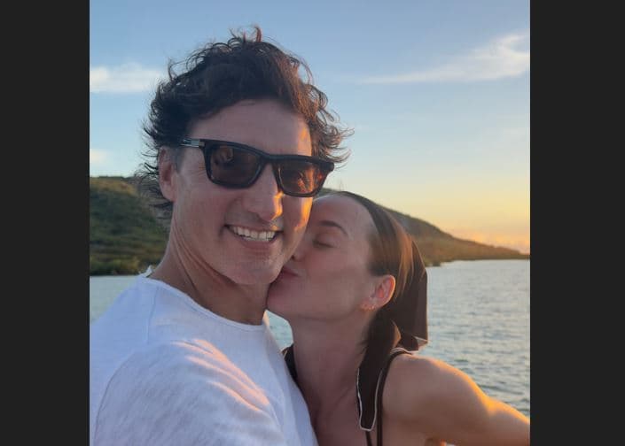 케이티 페리, 저스틴 트뤼도 전 총리와 ‘달달한 애정 관계' 과시