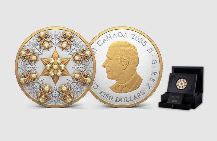 캐나다왕립조폐국 ‘12만8천달러 초희귀 다이아몬드 동전’ 출시