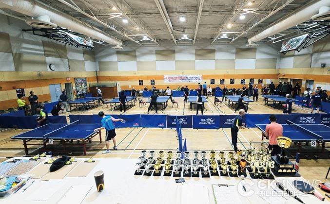 제2회 재캐나다체육회장배 탁구대회 개최…전국체전 선발전 포함