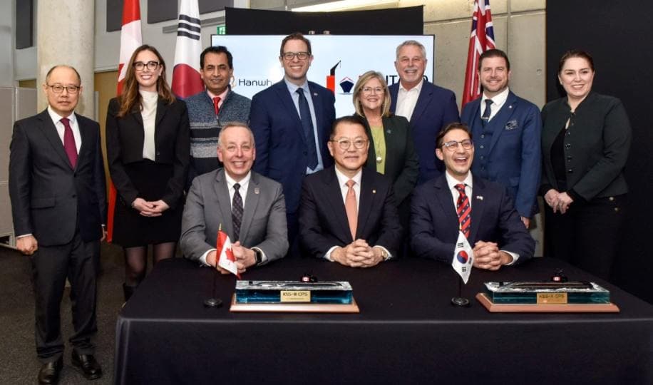 한화오션, 해밀턴에 K-조선 거점 구축… 온타리오 해양 산업 부활 선언