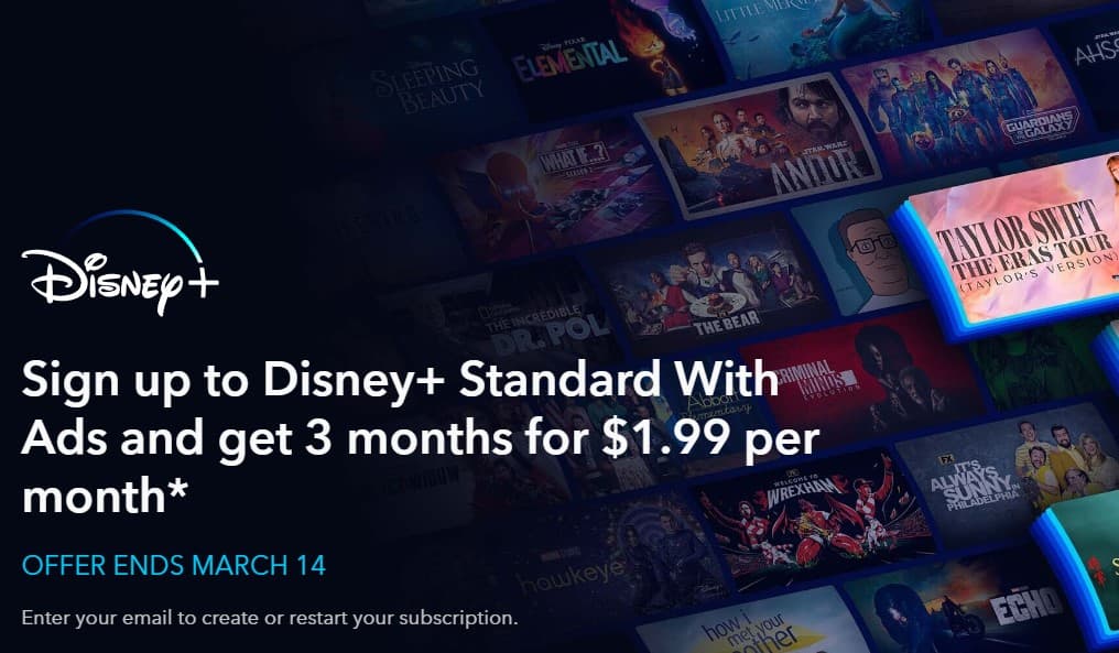 디즈니플러스' 신규회원, 월 1.99달러 행사