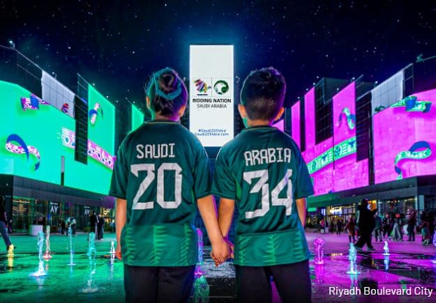 사우디아라비아, 2034년 FIFA 월드컵 단독 개최 확정