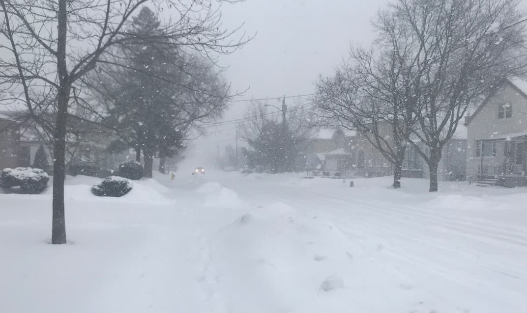 캐나다환경부 'GTA 폭설주의보' 발령