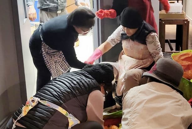 늘푸른 팔도 투게더 '2024 김장 담그기 캠프' 성료