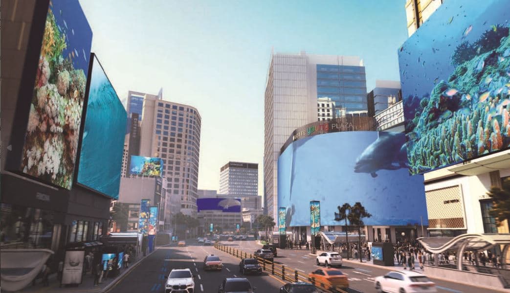 서울 명동거리, 뉴욕처럼 '명동스퀘어'로 재탄생