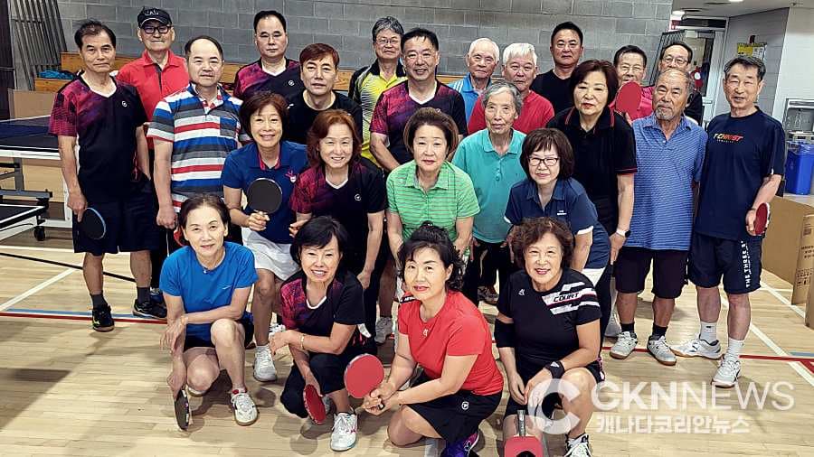 GTA 시니어 탁구협회 야유회 및 탁구대회 성료