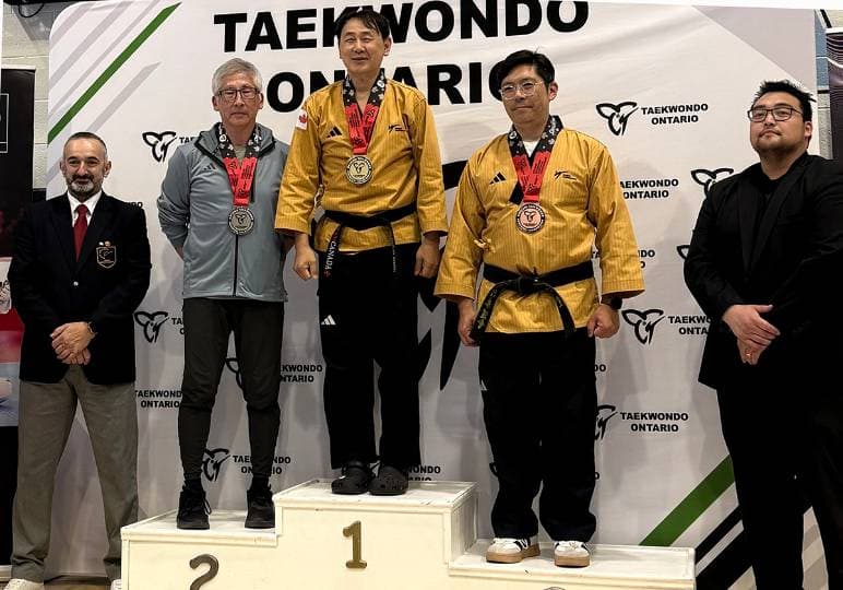 ‘해외 최연소 9단’ 손지훈 관장, 온타리오 태권도 대표 선발전 1위