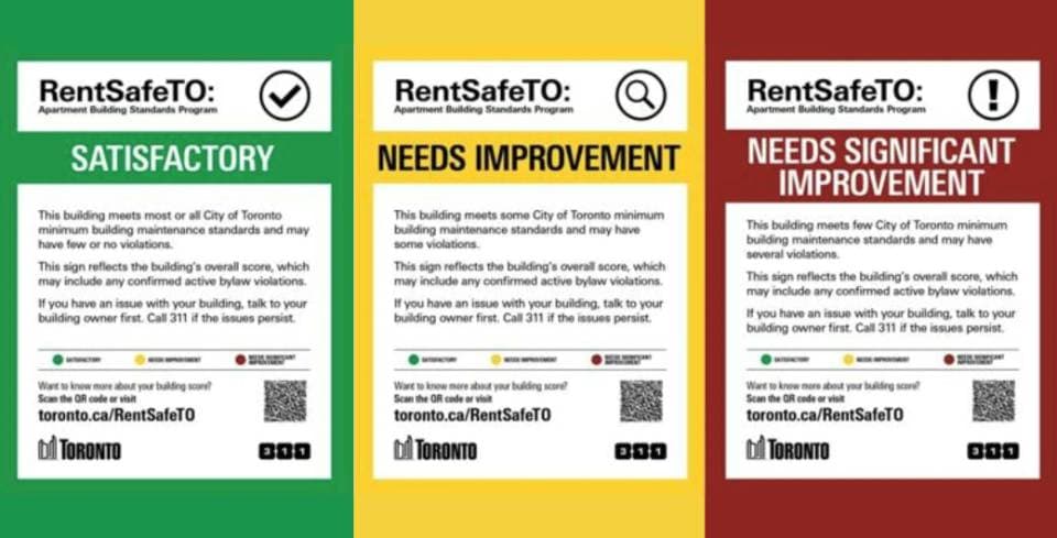 토론토 아파트 입구 '건물 안전 등급제' 도입… 불량 건물 퇴출