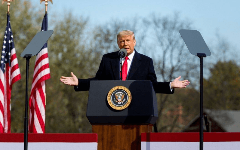 美 트럼프, 4년 만에 백악관으로 재입성?