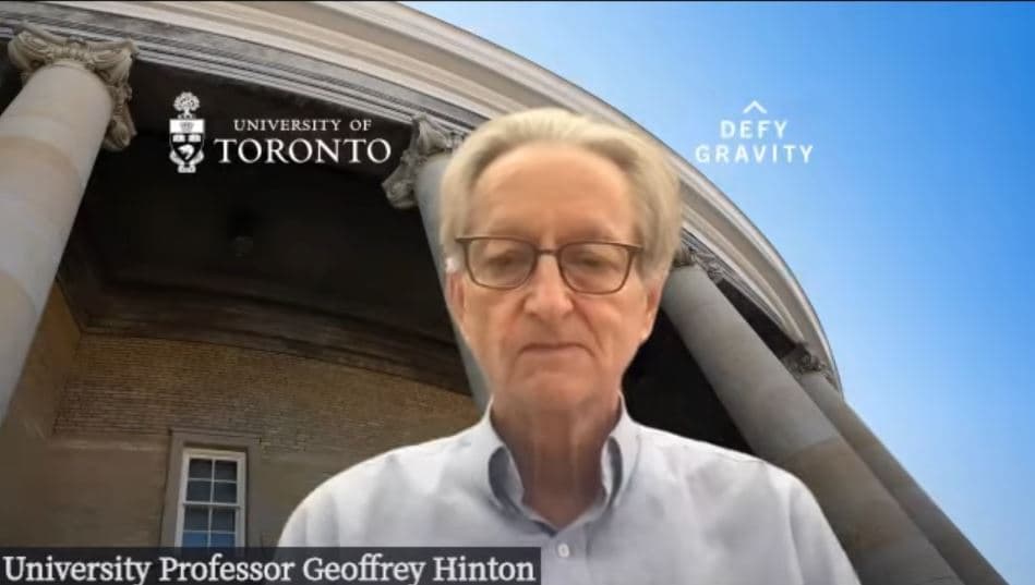 "30년 내 인류 멸망할 수도" 노벨상 수상, 토론토대 힌튼 교수의 경고