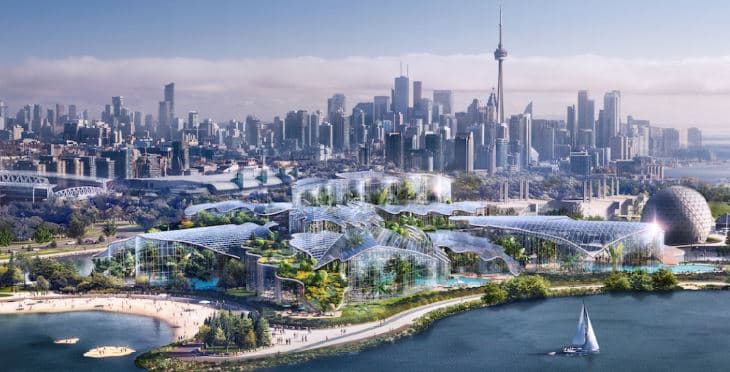 호숫가 고층 주차타워 건설 '온타리오 플레이스 재개발' 공개