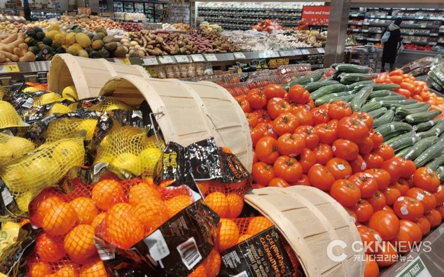 캐나다 식료품 물가 6.2% 급등… G7 중 ‘최고 상승률’