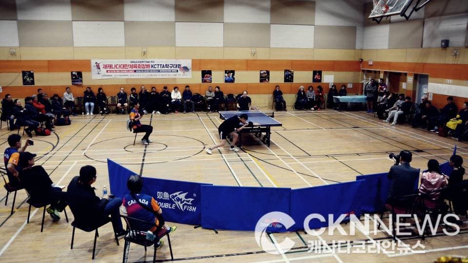'재캐나다체육회장배 탁구대회’ 성료… 강민재·이재수 체전 대표 선발