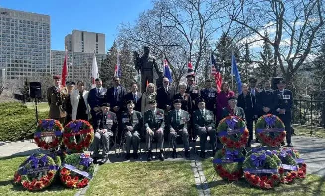 가평전투 75주년 기념식, 오타와 국립전쟁기념비서 개최