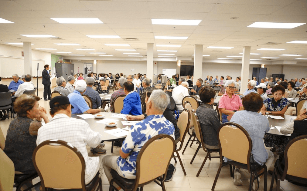 조성준 장관, 밀알교회 노인대학 지원 발표