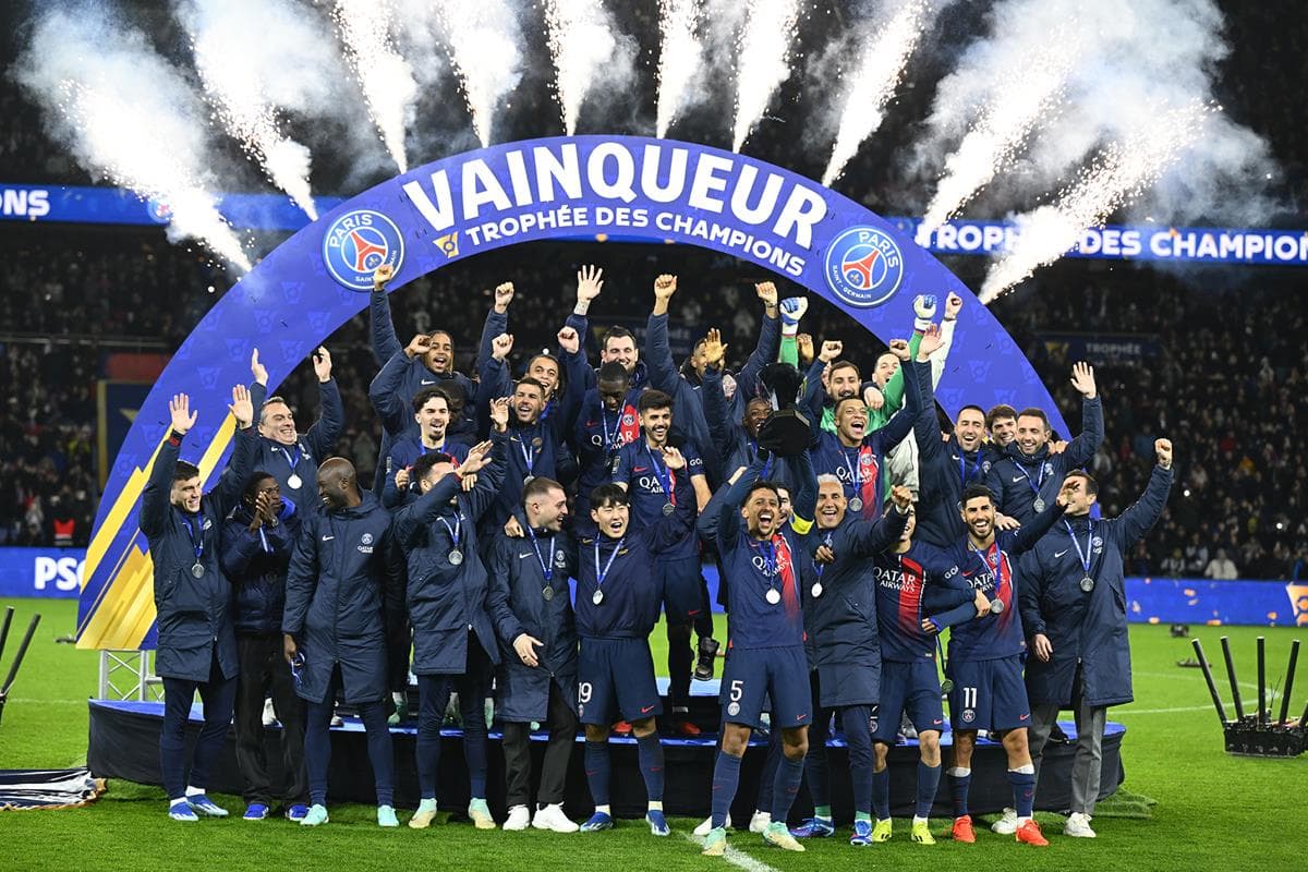 결승골 작렬 PSG 이강인, 프랑스 슈퍼컵 우승
