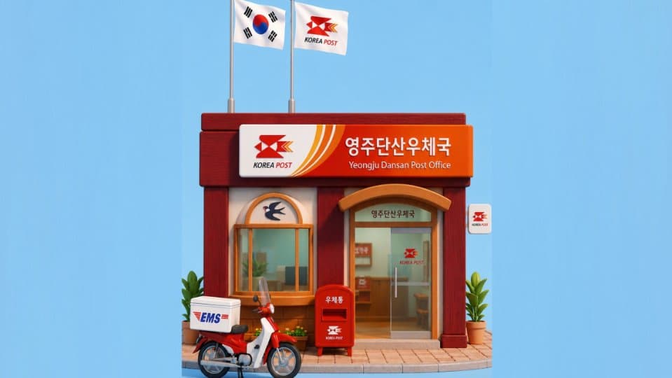 영주단산우체국, 해외배송 대행 서비스 시작 "대행수수료 0원"