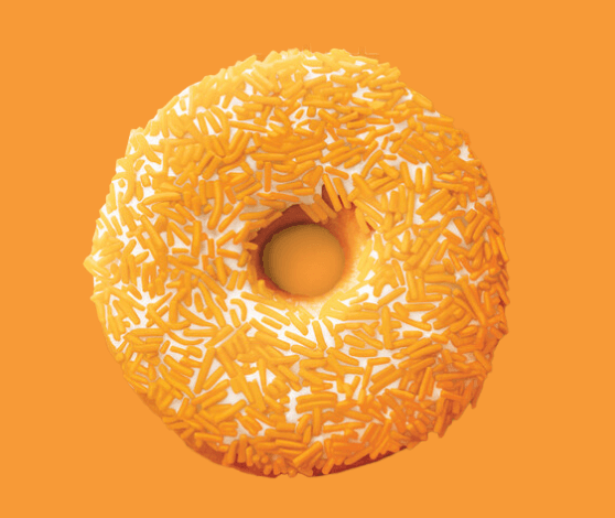 팀홀튼, 30일(월) '오렌지 도넛' 행사